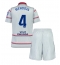 Atletico Madrid Rodrigo Mendoza #4 Replika Tredjetröja Barn 2026-27 Kortärmad (+ byxor)