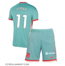 Atletico Madrid Thomas Lemar #11 Replika Bortatröja Barn 2024-25 Kortärmad (+ byxor)