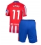 Atletico Madrid Thomas Lemar #11 Replika Hemmatröja Barn 2024-25 Kortärmad (+ byxor)