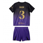 Barcelona Alejandro Balde #3 Replika Bortatröja Barn 2026-27 Kortärmad (+ byxor)