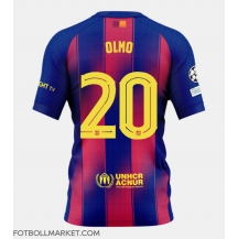 Barcelona Dani Olmo #20 Replika Hemmatröja 2025-26 Kortärmad