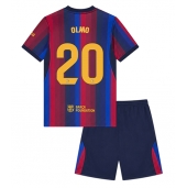 Barcelona Dani Olmo #20 Replika Hemmatröja Barn 2026-27 Kortärmad (+ byxor)