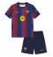 Barcelona Fermin Lopez #7 Replika Hemmatröja Barn 2026-27 Kortärmad (+ byxor)
