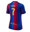 Barcelona Fermin Lopez #7 Replika Hemmatröja Dam 2026-27 Kortärmad