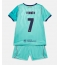 Barcelona Fermin Lopez #7 Replika Tredjetröja Barn 2026-27 Kortärmad (+ byxor)