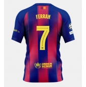 Barcelona Ferran Torres #7 Replika Hemmatröja 2025-26 Kortärmad