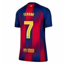 Barcelona Ferran Torres #7 Replika Hemmatröja Dam 2025-26 Kortärmad