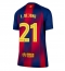 Barcelona Frenkie de Jong #21 Replika Hemmatröja Dam 2025-26 Kortärmad