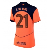 Barcelona Frenkie de Jong #21 Replika Tredjetröja Dam 2025-26 Kortärmad