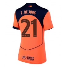 Barcelona Frenkie de Jong #21 Replika Tredjetröja Dam 2025-26 Kortärmad