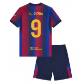 Barcelona Gabriel Jesus #9 Replika Hemmatröja Barn 2026-27 Kortärmad (+ byxor)