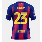 Barcelona Jules Kounde #23 Replika Hemmatröja 2025-26 Kortärmad