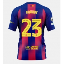 Barcelona Jules Kounde #23 Replika Hemmatröja 2025-26 Kortärmad