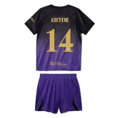 Barcelona Karim Adeyemi #14 Replika Bortatröja Barn 2026-27 Kortärmad (+ byxor)