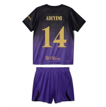 Barcelona Karim Adeyemi #14 Replika Bortatröja Barn 2026-27 Kortärmad (+ byxor)