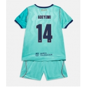 Barcelona Karim Adeyemi #14 Replika Tredjetröja Barn 2026-27 Kortärmad (+ byxor)