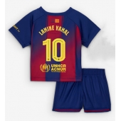 Barcelona Lamine Yamal #10 Replika Hemmatröja Barn 2025-26 Kortärmad (+ byxor)