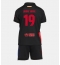 Barcelona Lamine Yamal #19 Replika Bortatröja Barn 2024-25 Kortärmad (+ byxor)