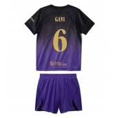 Barcelona Paez Gavi #6 Replika Bortatröja Barn 2026-27 Kortärmad (+ byxor)