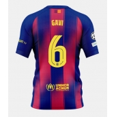 Barcelona Paez Gavi #6 Replika Hemmatröja 2025-26 Kortärmad