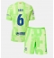 Barcelona Paez Gavi #6 Replika Tredjetröja Barn 2024-25 Kortärmad (+ byxor)