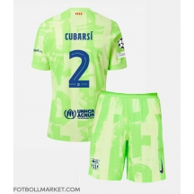Barcelona Pau Cubarsi #2 Replika Tredjetröja Barn 2024-25 Kortärmad (+ byxor)