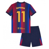 Barcelona Raphinha Belloli #11 Replika Hemmatröja Barn 2026-27 Kortärmad (+ byxor)