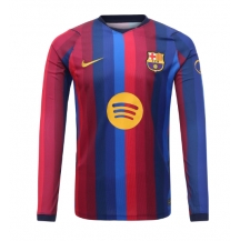 Barcelona Replika Hemmatröja 2026-27 Långärmad