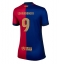 Barcelona Robert Lewandowski #9 Replika Hemmatröja Dam 2024-25 Kortärmad