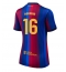Barcelona Rodri Hernandez #16 Replika Hemmatröja Dam 2026-27 Kortärmad