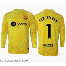 Barcelona Ter Stegen #1 Målvakt Replika Hemmatröja 2024-25 Långärmad