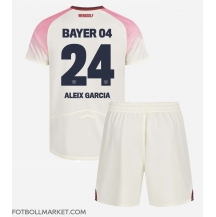 Bayer Leverkusen Aleix Garcia #24 Replika Bortatröja Barn 2025-26 Kortärmad (+ byxor)