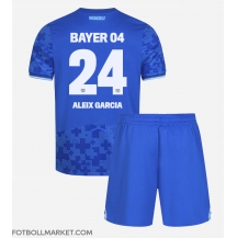 Bayer Leverkusen Aleix Garcia #24 Replika Tredjetröja Barn 2025-26 Kortärmad (+ byxor)