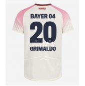 Bayer Leverkusen Alejandro Grimaldo #20 Replika Bortatröja 2025-26 Kortärmad