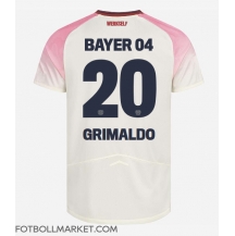 Bayer Leverkusen Alejandro Grimaldo #20 Replika Bortatröja 2025-26 Kortärmad