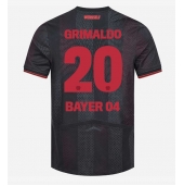 Bayer Leverkusen Alejandro Grimaldo #20 Replika Hemmatröja 2025-26 Kortärmad