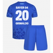 Bayer Leverkusen Alejandro Grimaldo #20 Replika Tredjetröja Barn 2025-26 Kortärmad (+ byxor)