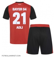 Bayer Leverkusen Amine Adli #21 Replika Hemmatröja Barn 2024-25 Kortärmad (+ byxor)