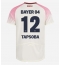 Bayer Leverkusen Edmond Tapsoba #12 Replika Bortatröja 2025-26 Kortärmad