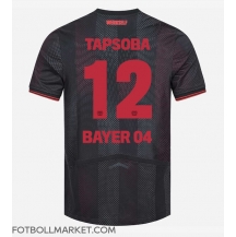 Bayer Leverkusen Edmond Tapsoba #12 Replika Hemmatröja 2025-26 Kortärmad