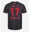 Bayer Leverkusen Eliesse Ben Seghir #17 Replika Hemmatröja 2025-26 Kortärmad