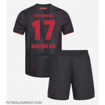 Bayer Leverkusen Eliesse Ben Seghir #17 Replika Hemmatröja Barn 2025-26 Kortärmad (+ byxor)