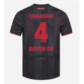 Bayer Leverkusen Jarell Quansah #4 Replika Hemmatröja 2025-26 Kortärmad
