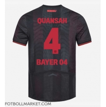 Bayer Leverkusen Jarell Quansah #4 Replika Hemmatröja 2025-26 Kortärmad