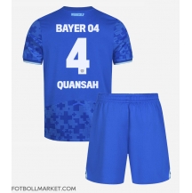 Bayer Leverkusen Jarell Quansah #4 Replika Tredjetröja Barn 2025-26 Kortärmad (+ byxor)