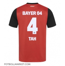 Bayer Leverkusen Jonathan Tah #4 Replika Hemmatröja 2024-25 Kortärmad