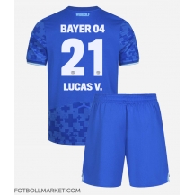 Bayer Leverkusen Lucas Vazquez #21 Replika Tredjetröja Barn 2025-26 Kortärmad (+ byxor)