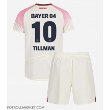 Bayer Leverkusen Malik Tillman #10 Replika Bortatröja Barn 2025-26 Kortärmad (+ byxor)