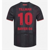 Bayer Leverkusen Malik Tillman #10 Replika Hemmatröja 2025-26 Kortärmad