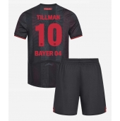 Bayer Leverkusen Malik Tillman #10 Replika Hemmatröja Barn 2025-26 Kortärmad (+ byxor)